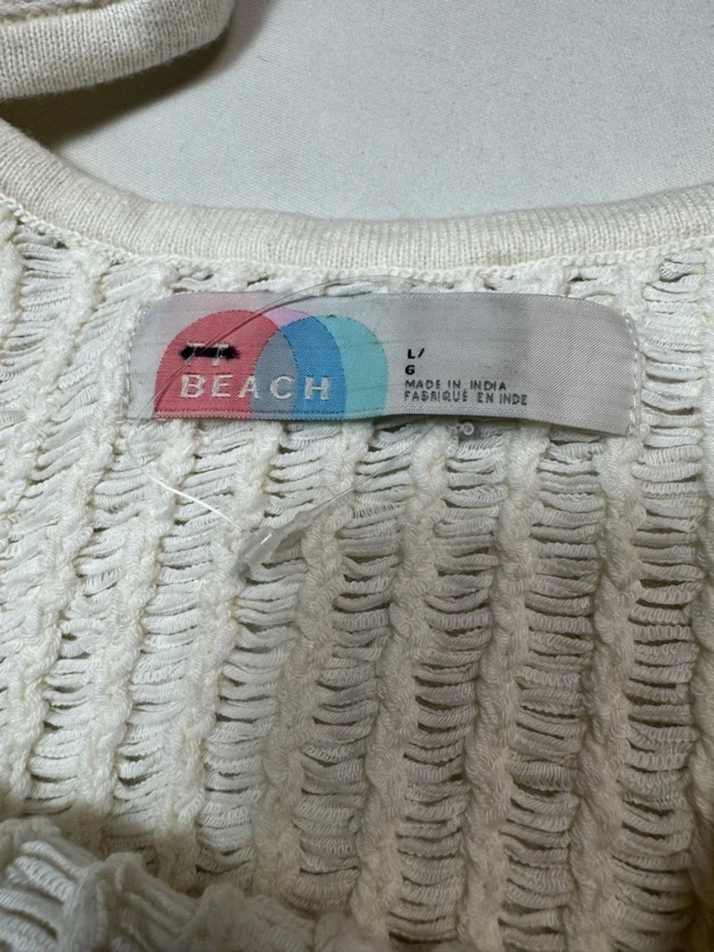 New Free People Havana Sweater Set In Coconut Milk Size L
